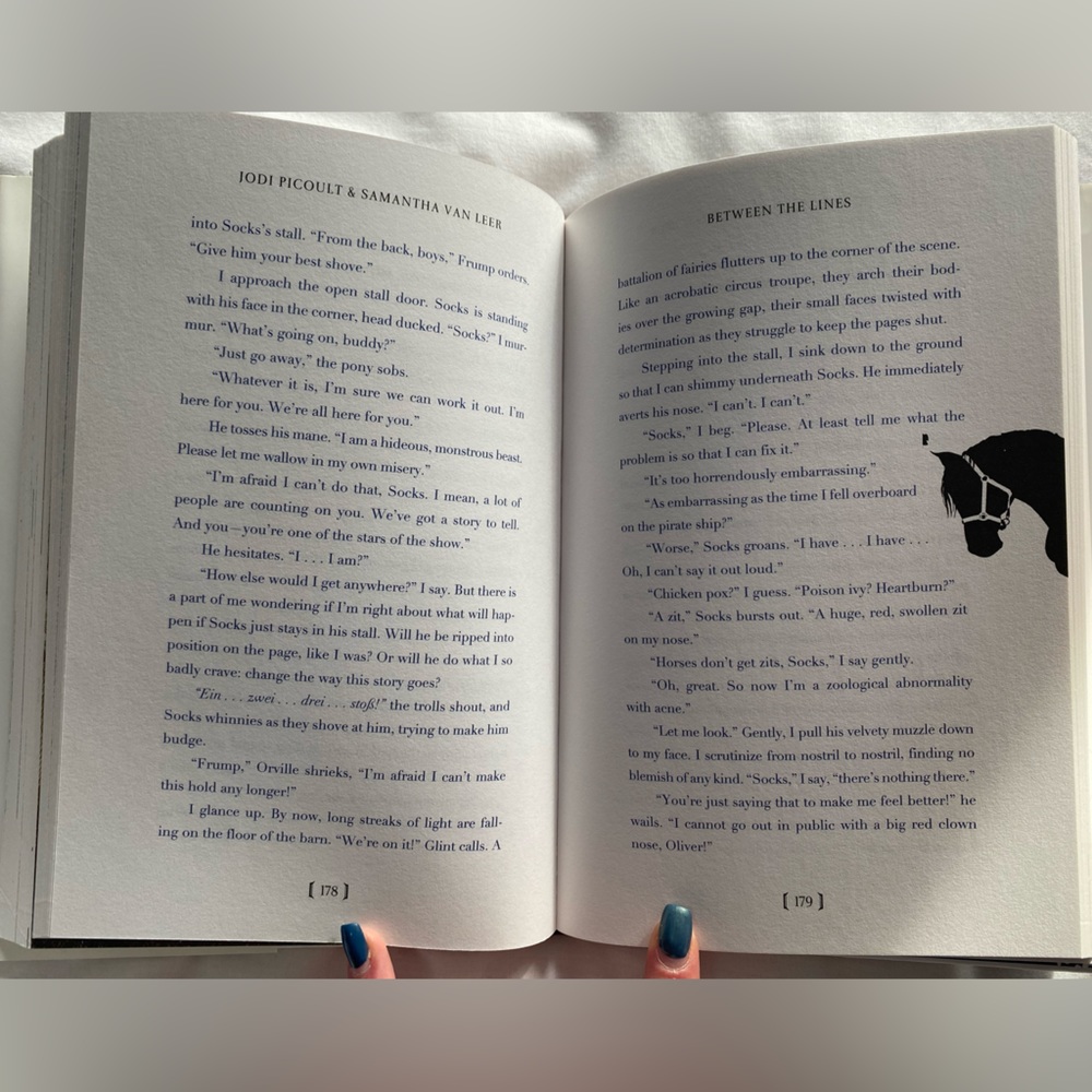 🫧4/$25 YA Books, Between the Lines by Jodi Picoult - Picture 4 of 8